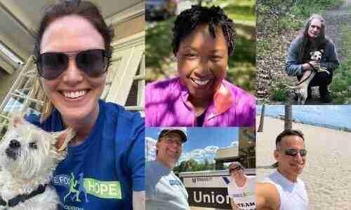Team Elizabeth Virtual 5K 2021 participants