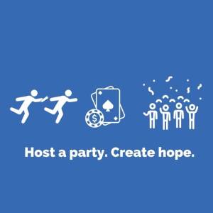 Host a fundraiser. Create Hope.